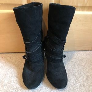 Women’s Black (Foldover) Boots